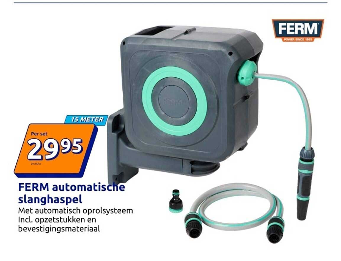 FERM automatische slanghaspel