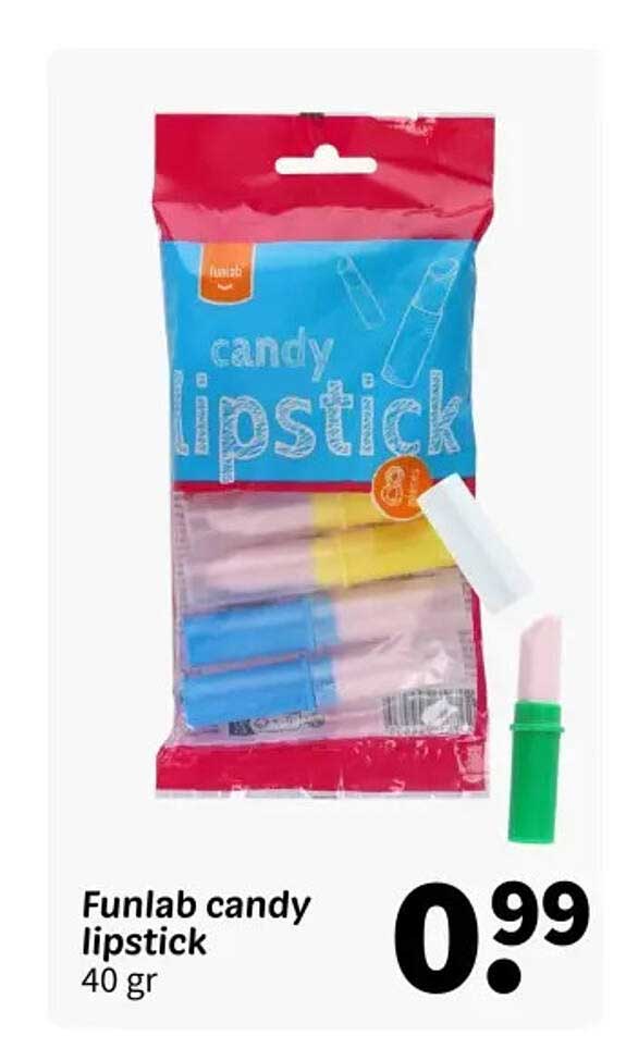 Funlab candy lipstick 40 gr