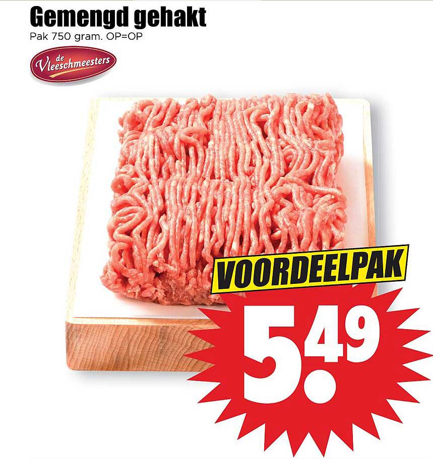 Gemengd gehakt - VOORDEELPAK