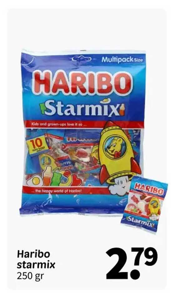 Haribo starmix 250 gr
