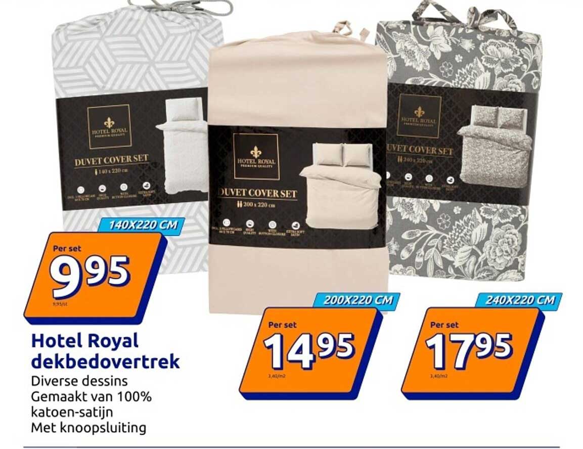 Hotel Royal dekbedovertrek