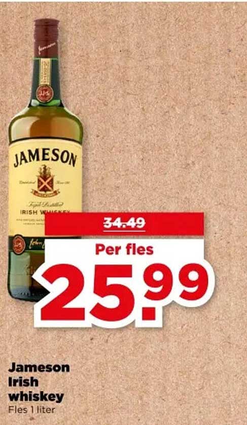 Jameson Irish whiskey