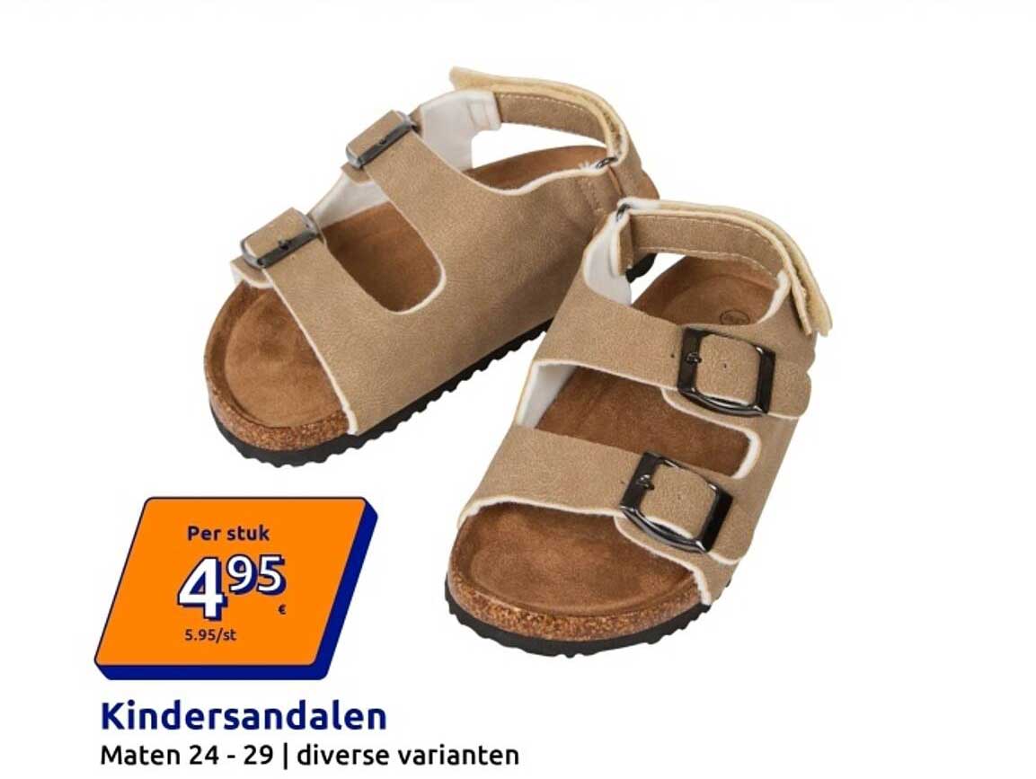 Kindersandalen Maten 24 - 29 | diverse varianten