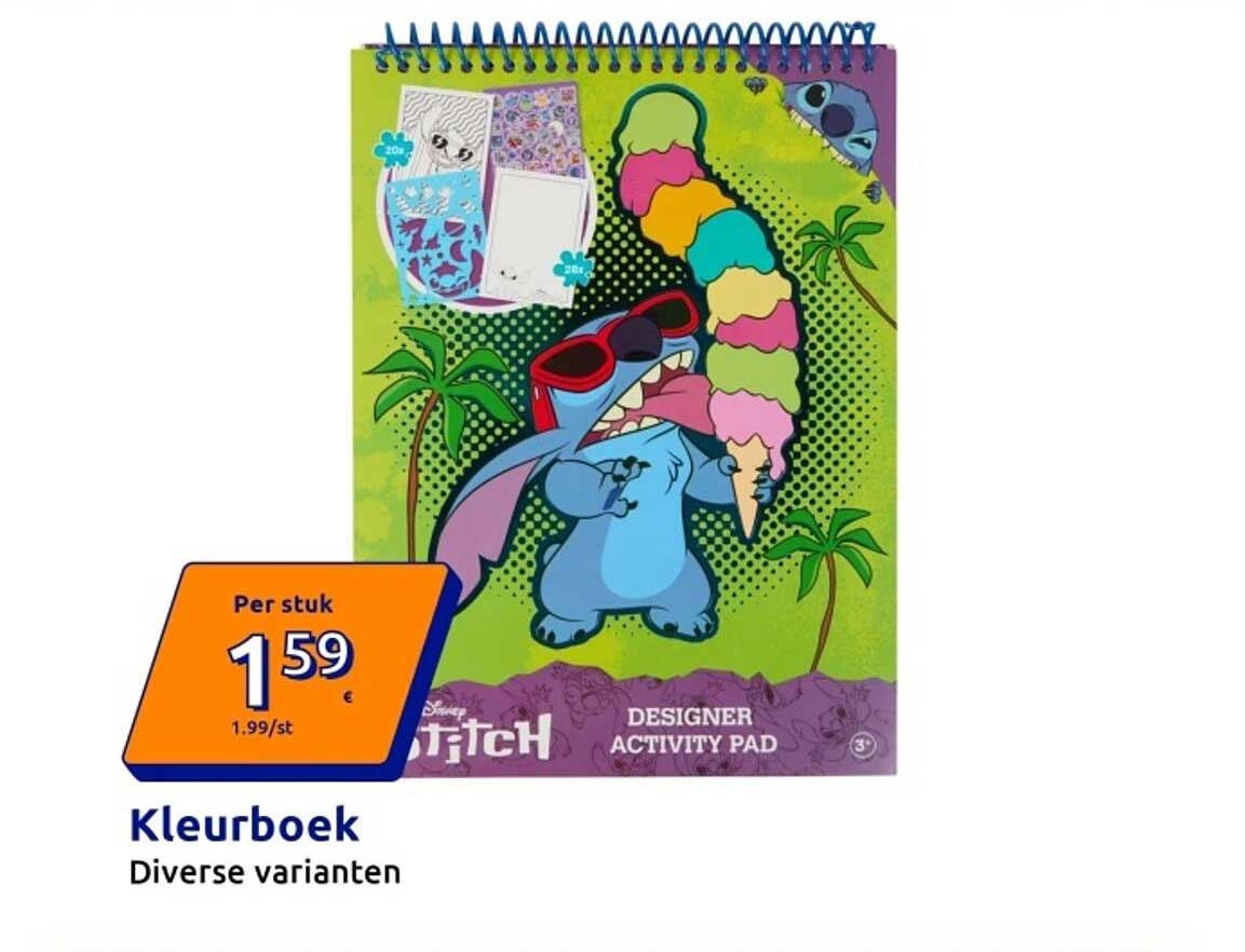 Kleurboek Diverse varianten