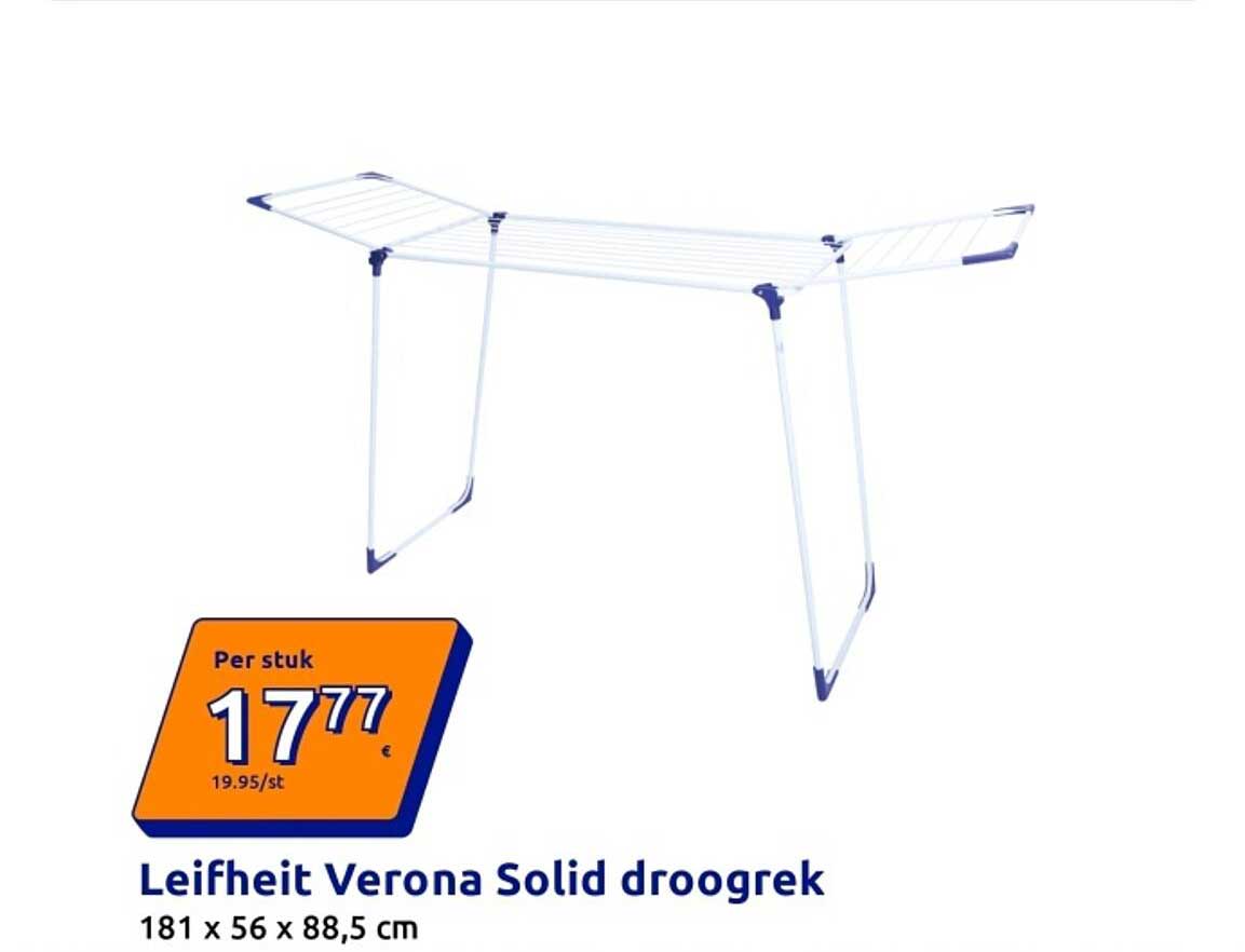 Leifheit Verona Solid droogrek