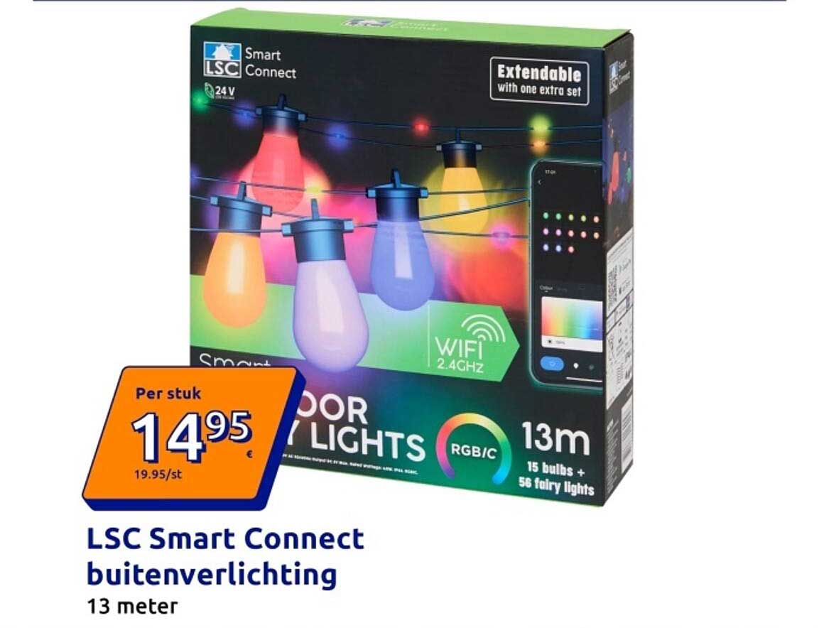LSC Smart Connect buitenverlichting 13 meter