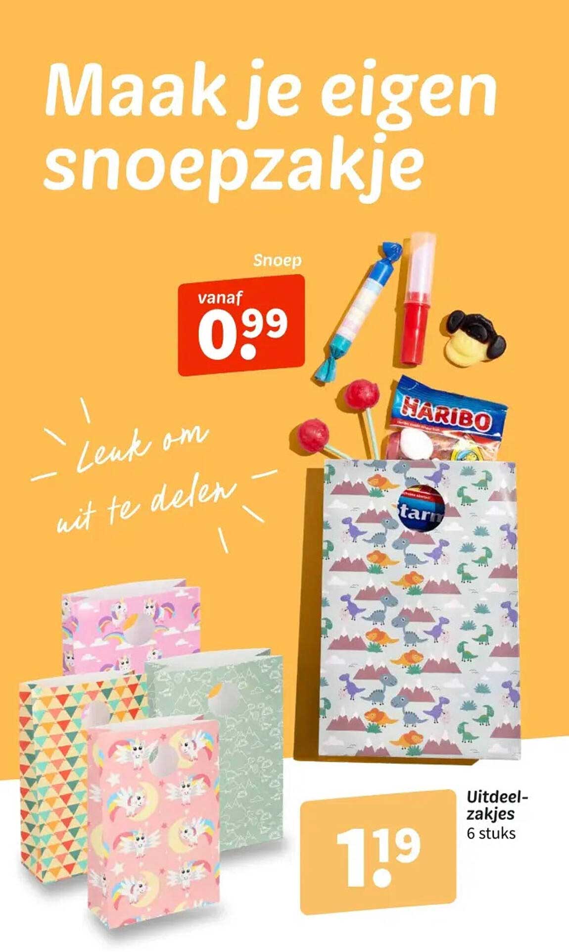 Maak je eigen snoepzakje