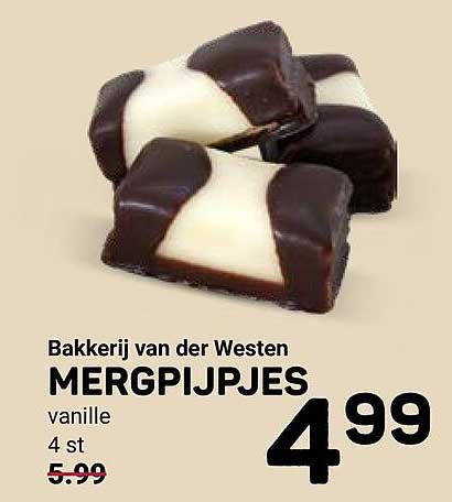MERGPIJPJES vanille