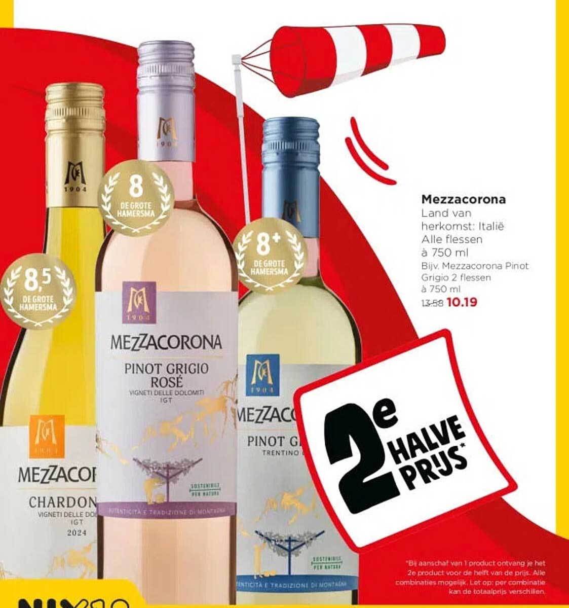 Mezzacorona 2e halve prijs