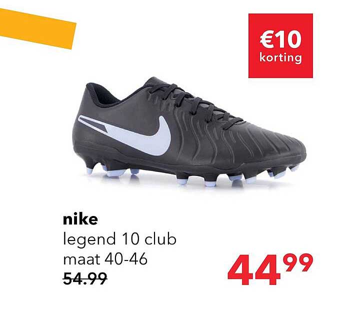 nike legend 10 club maat 40-46