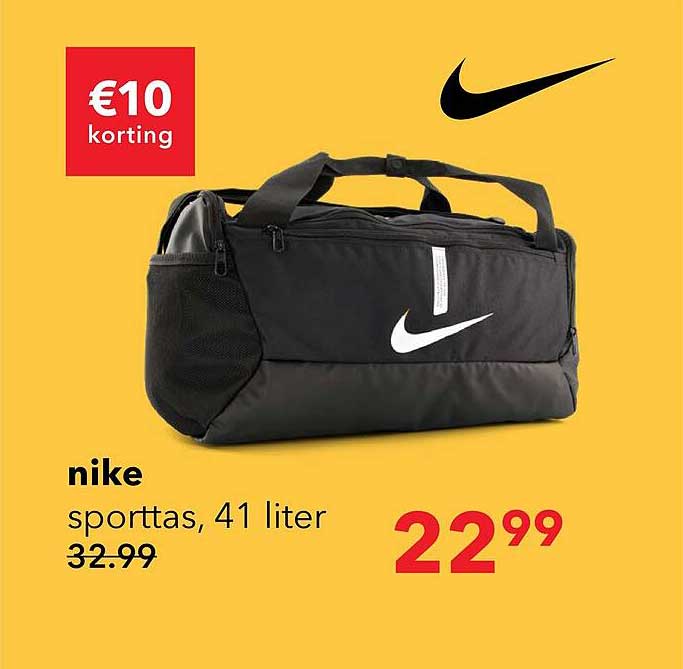 nike sporttas, 41 liter