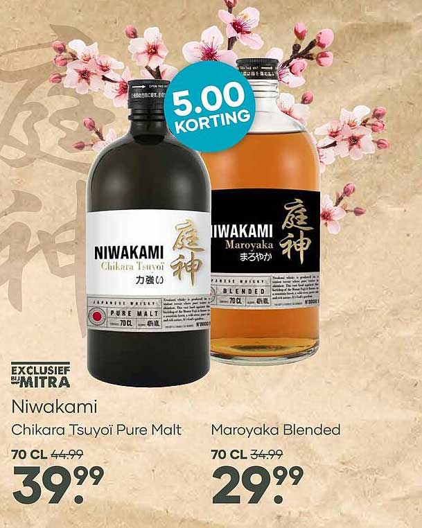 Niwakami Chikara Tsuyoi Pure Malt