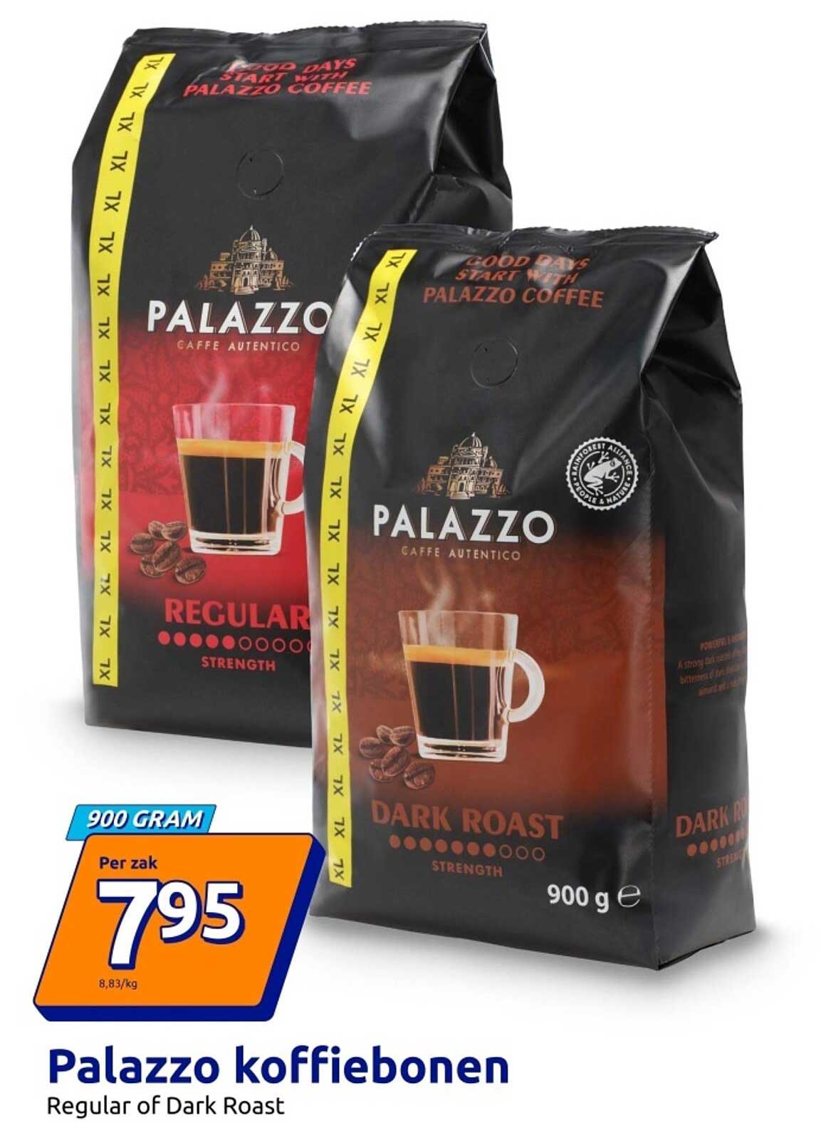 Palazzo koffiebonen Regular of Dark Roast