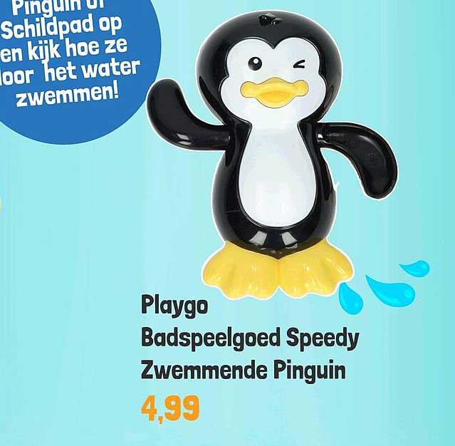 Playgo Badspeelgoed Speedy Zwemmende Pinguin