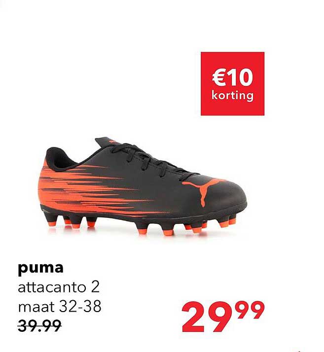puma attacanto 2 maat 32-38