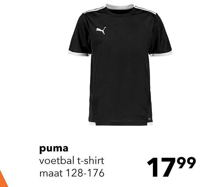 puma voetbal t-shirt maat 128-176