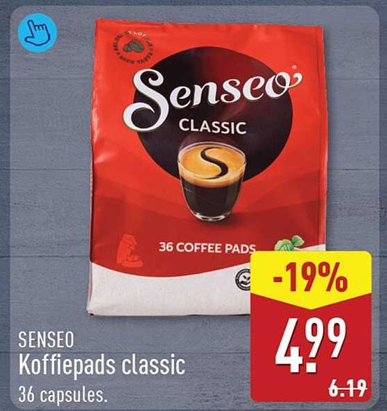 Senseo Koffiepads classic 36 capsules -19%