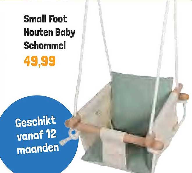 Small Foot Houten Baby Schommel
