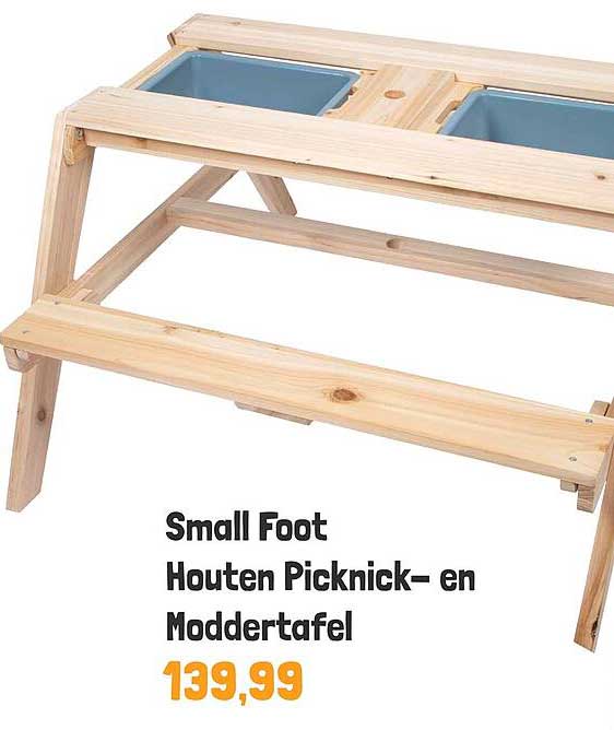 Small Foot Houten Picknick- en Moddertafel