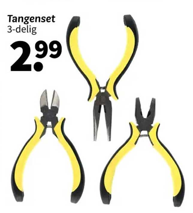 Tangenset 3-delig