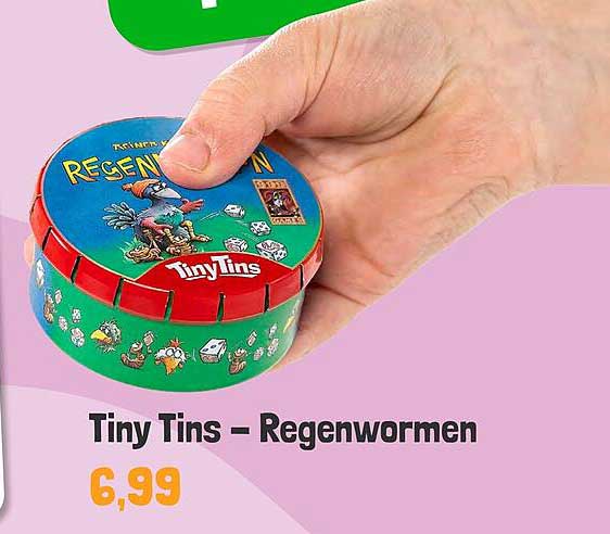 Tiny Tins – Regenwormen