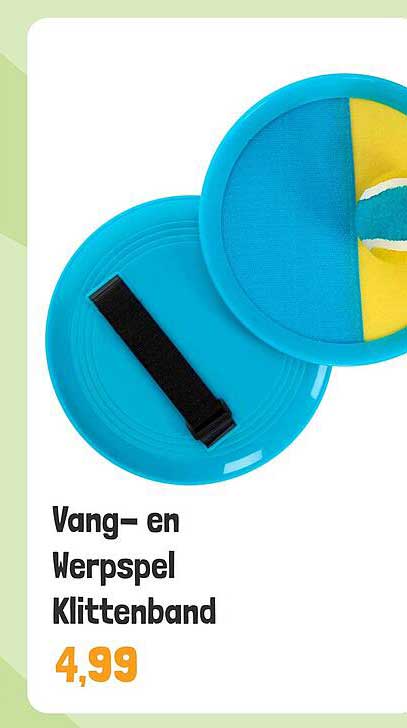 Vang- en Werpspel Klittenband