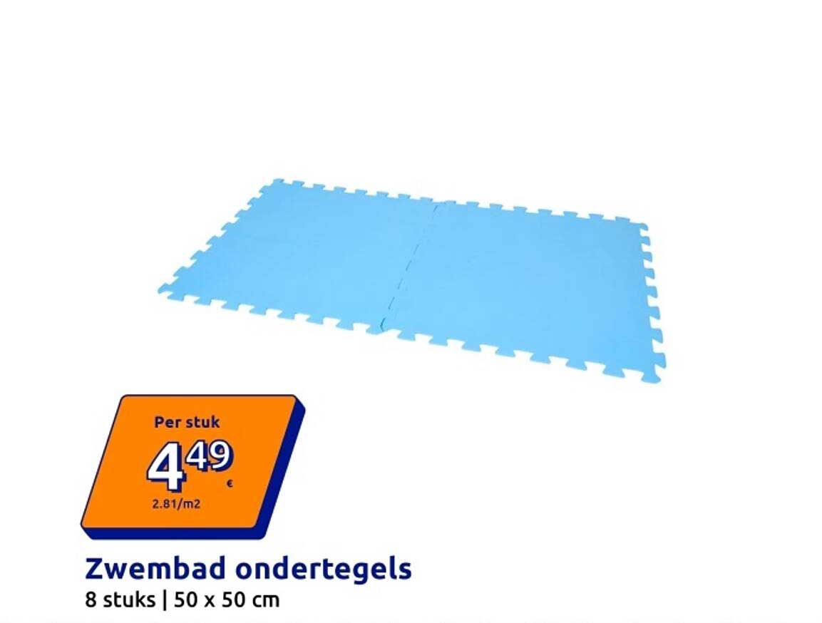Zwembad ondertegels