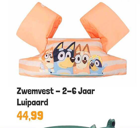 Zwemvest – 2-6 Jaar Luipaard
