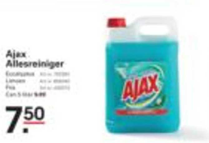 Ajax, Allesreiniger