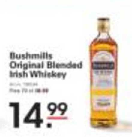 Bushmills Original Blended Irish Whiskey