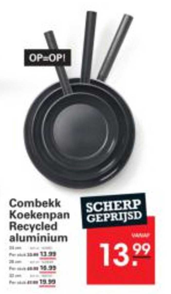 Combekk Koekenpan Recycled aluminium