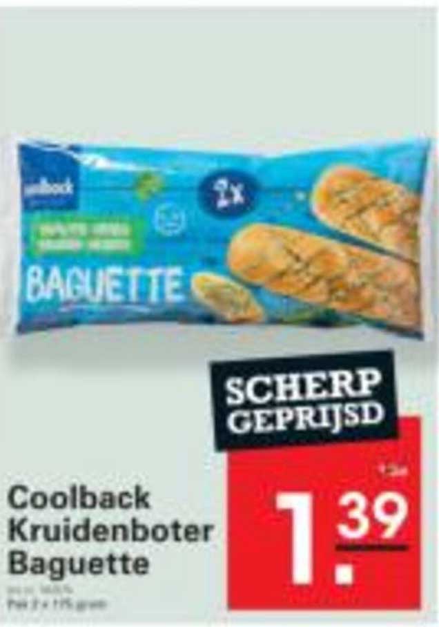 Coolback Kruidenboter Baguette