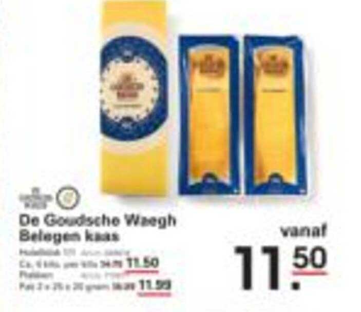 De Goudsche Waegh Belegen kaas