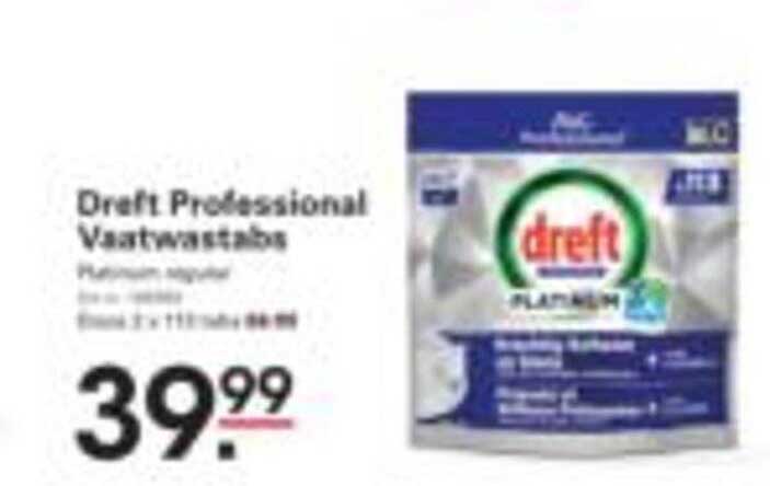 Dreft Professional Vaatwastabs