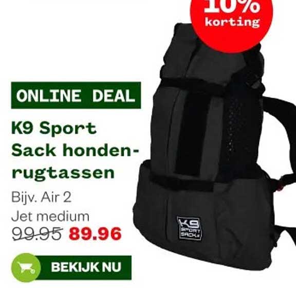 K9 Sport Sack hondendrugtassen