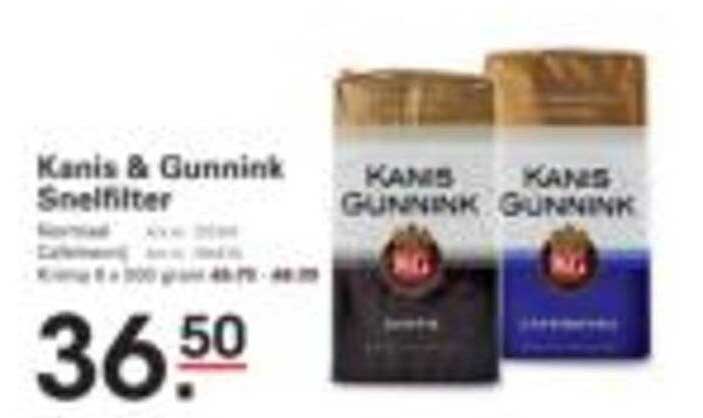 Kanis & Gunnink Snelfilter