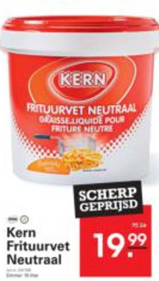 Kern Frituurvet Neutraal