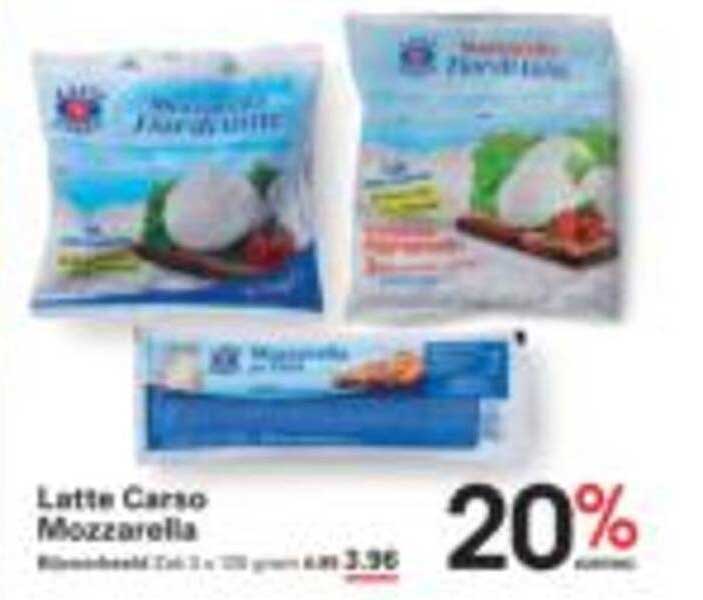 Latte Carso Mozzarella