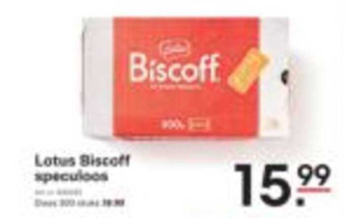 Lotus Biscoff speculoos