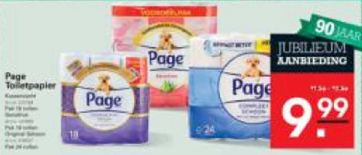 Page Toiletpapier