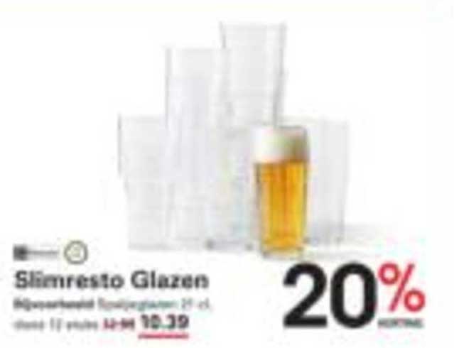 Slimresto Glazen