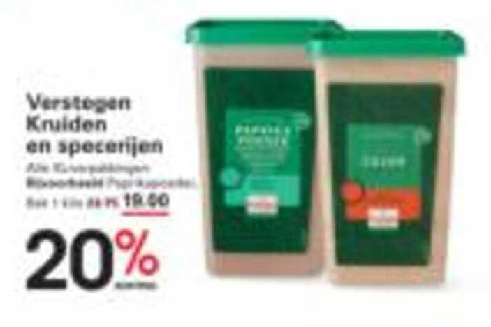 Verstegen Kruiden en specerijen