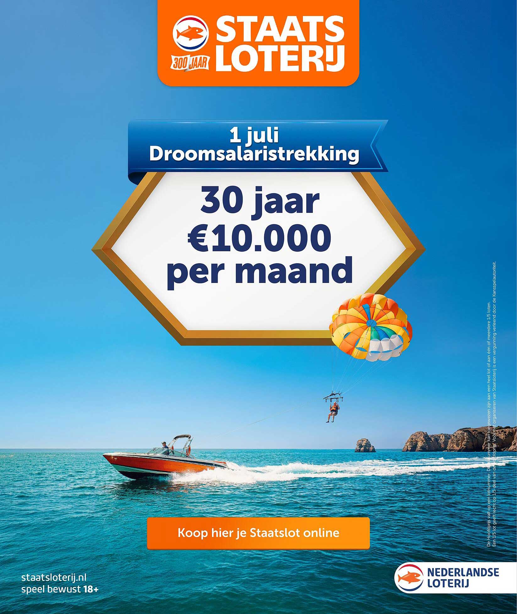 1 juli Droomsalaristrekking