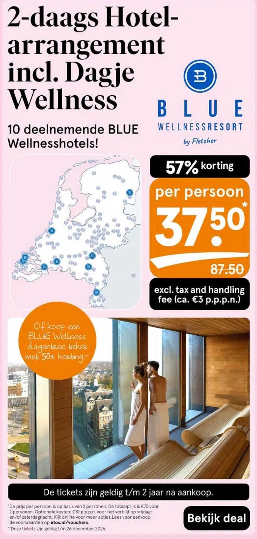 2-daags Hotel-arrangement incl. Dagje Wellness