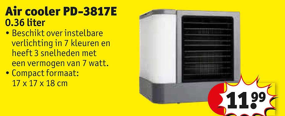 Air cooler PD-3817E 0.36 liter