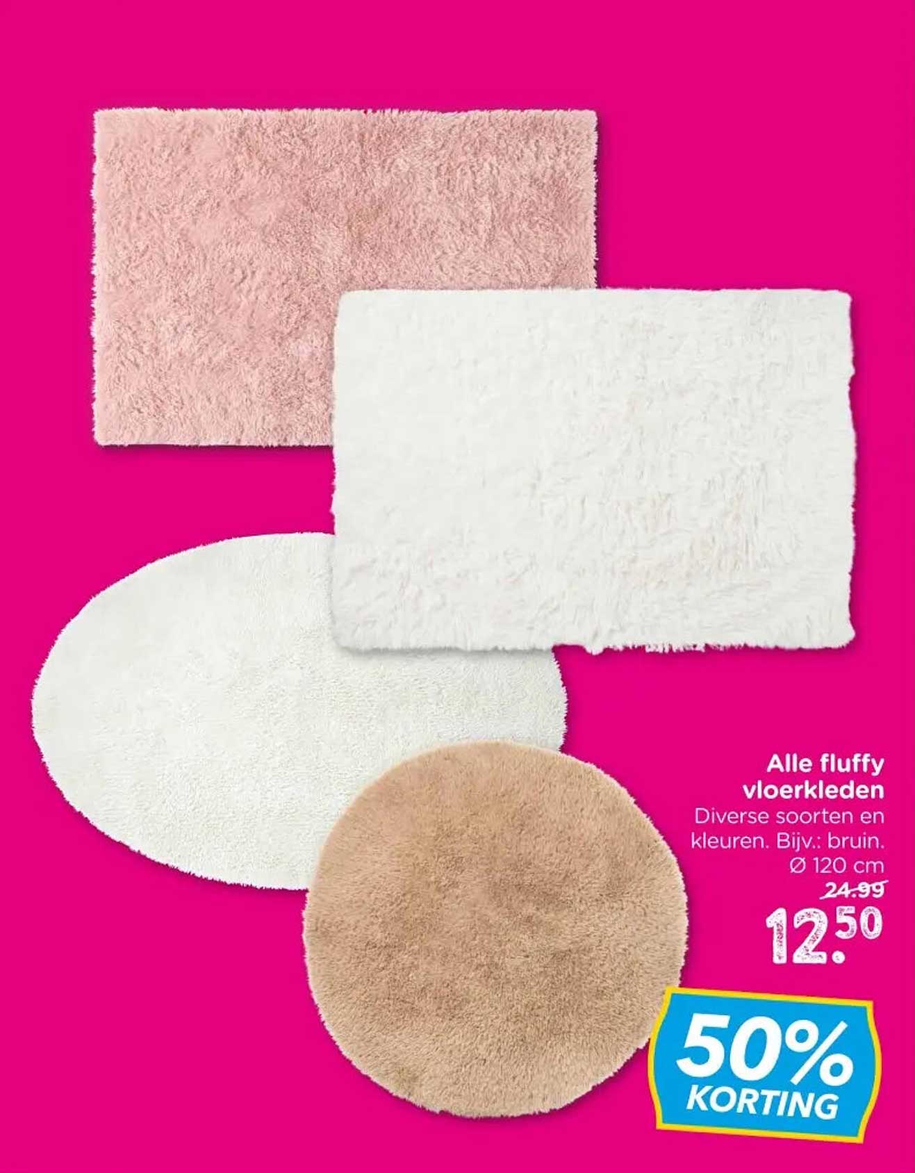 Alle fluffy vloerkleden