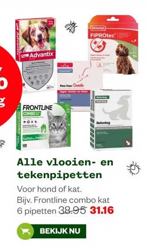 Alle vlooien- en tekenpipetten