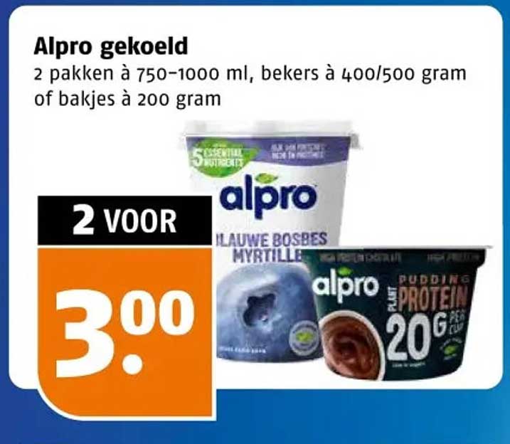 Alpro gekoeld