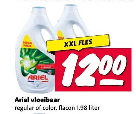 Ariel vloeibaar XXL FLES