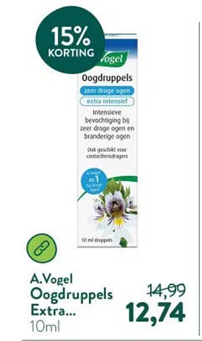 A.Vogel Oogdruppels Extra... 15% korting